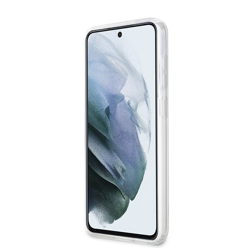 Étui pour Samsung Galaxy S23 S911, Karl Lagerfeld, Ikonik Choupette, Transparent