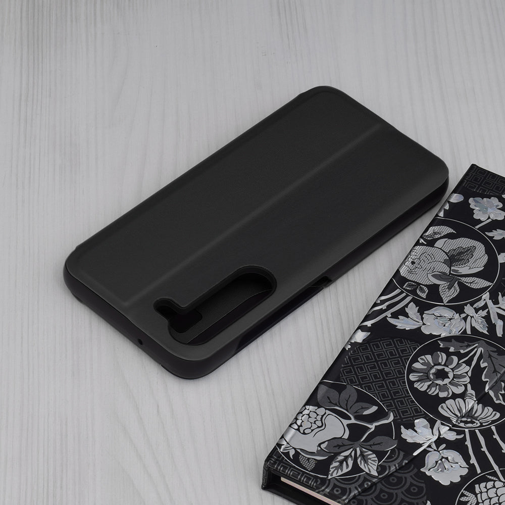Coque pour Samsung Galaxy S23 S911, Techsuit, eFold, Noire