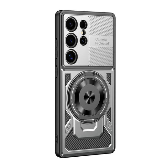 Coque pour Samsung Galaxy S23 Ultra S918, Techsuit, RuggedCam, Gris