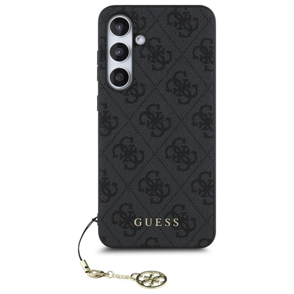 Hülle für Samsung Galaxy S24 FE S721, Guess, 4G Charm, Grau
