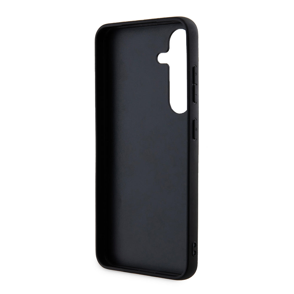 Étui pour Samsung Galaxy S24+ S926, Guess, 4G Big Logo, Bleu