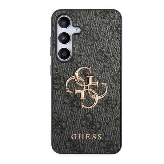 Étui pour Samsung Galaxy S24+ S926, Guess, 4G Big Logo, Noir