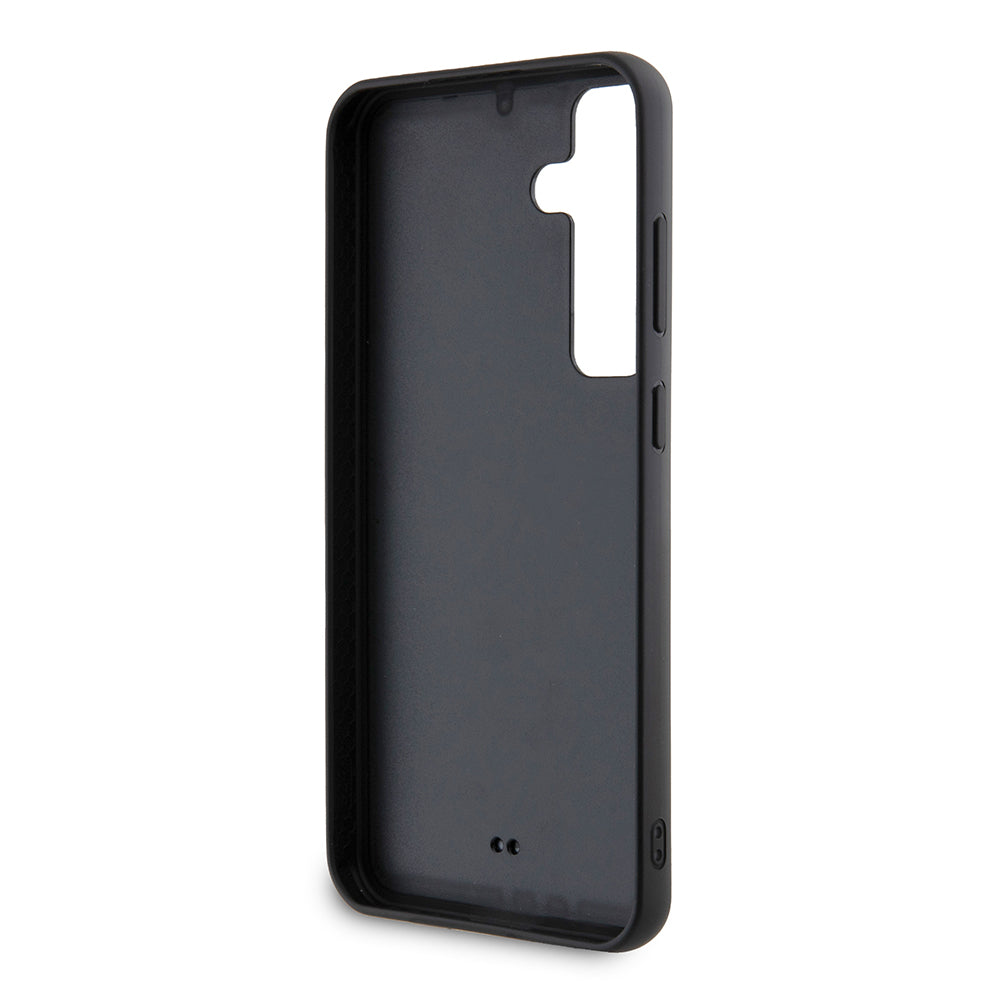 Étui pour Samsung Galaxy S24+ S926, Karl Lagerfeld, 3D Rubber Ikonik Karl, Noir