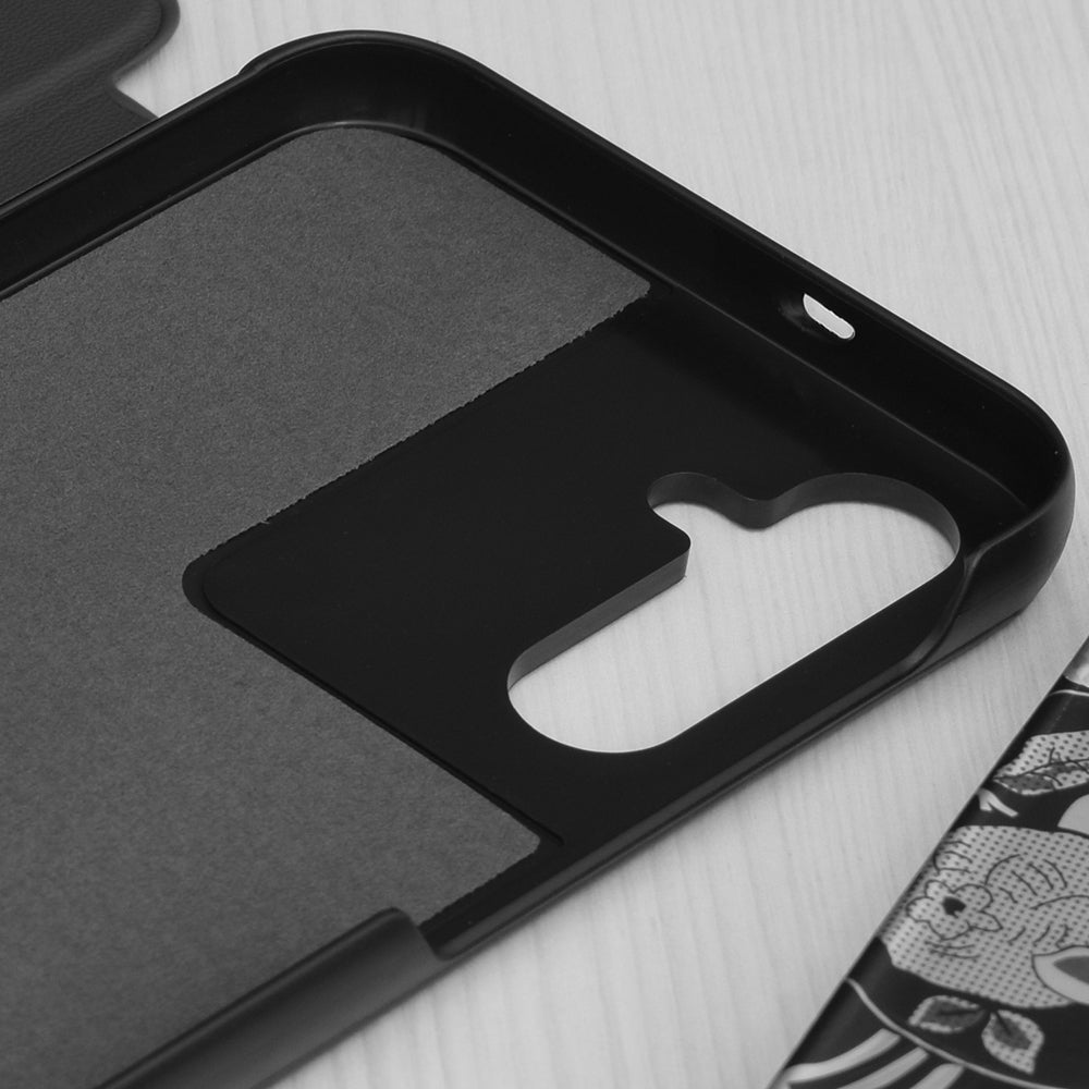 Coque pour Samsung Galaxy S24+ S926, Techsuit, eFold, Noire