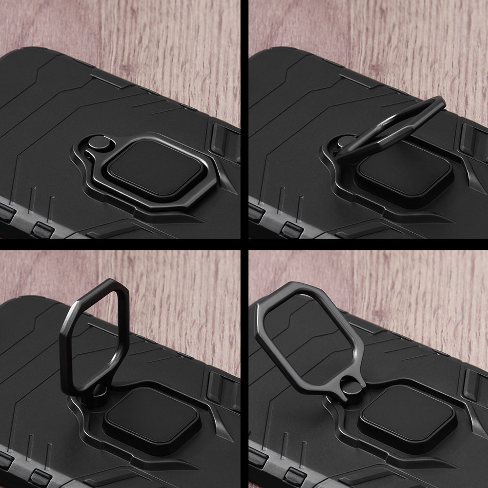 Étui pour Samsung Galaxy S24 S921, Techsuit, Shield, Noir