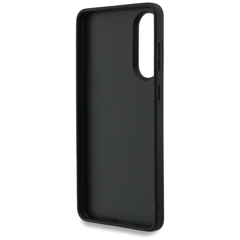 Étui pour Samsung Galaxy S25 Edge S937, Guess, Big 4G Logo Classic, Noir