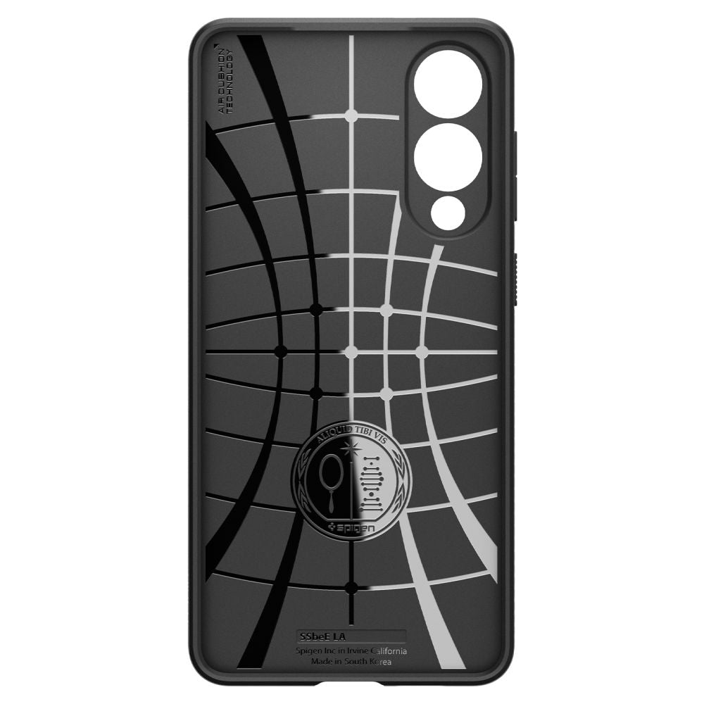 Hülle für Samsung Galaxy S25 Edge S937, Spigen, Liquid Air, Mattschwarz ACS09420