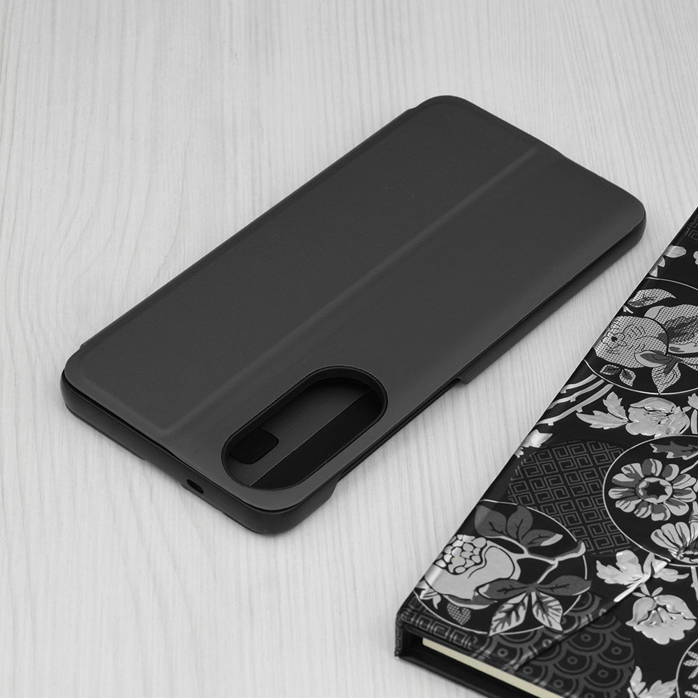 Coque pour Samsung Galaxy S25 Edge S937, Techsuit, eFold, Noire