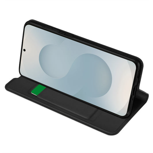 Coque pour Samsung Galaxy S25 Edge S937, Techsuit, Magskin Book, Noire