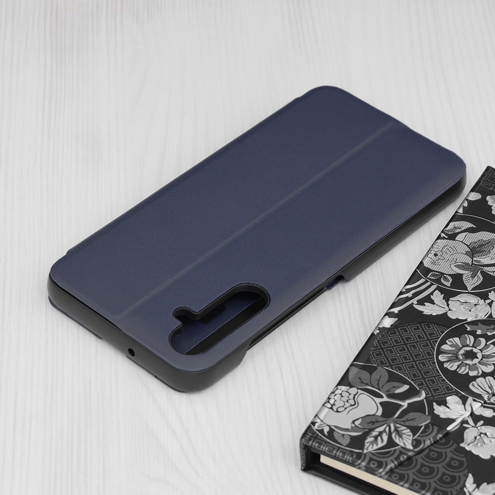 Hülle für Samsung Galaxy S25 FE, Techsuit, eFold, Dunkelblau
