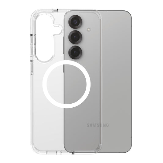 Hülle für Samsung Galaxy S25+ S936, PanzerGlass, Care Urban Combat, Transparent Weiß