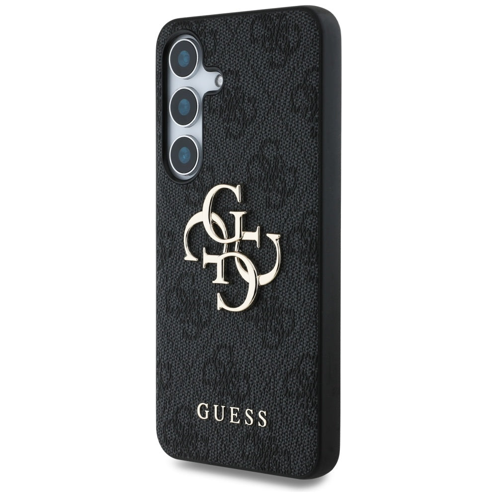 Étui pour Samsung Galaxy S25 S931, Guess, 4G Big Logo, Noir