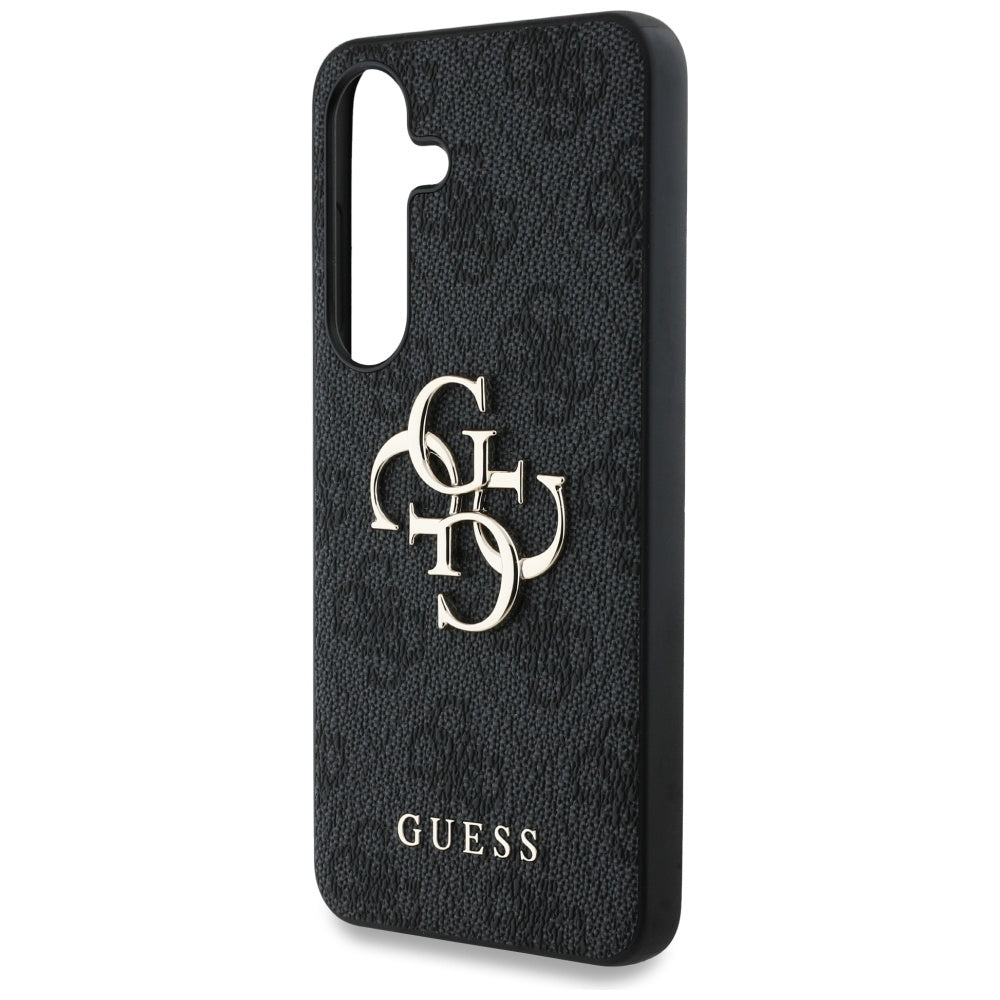 Étui pour Samsung Galaxy S25 S931, Guess, 4G Big Logo, Noir