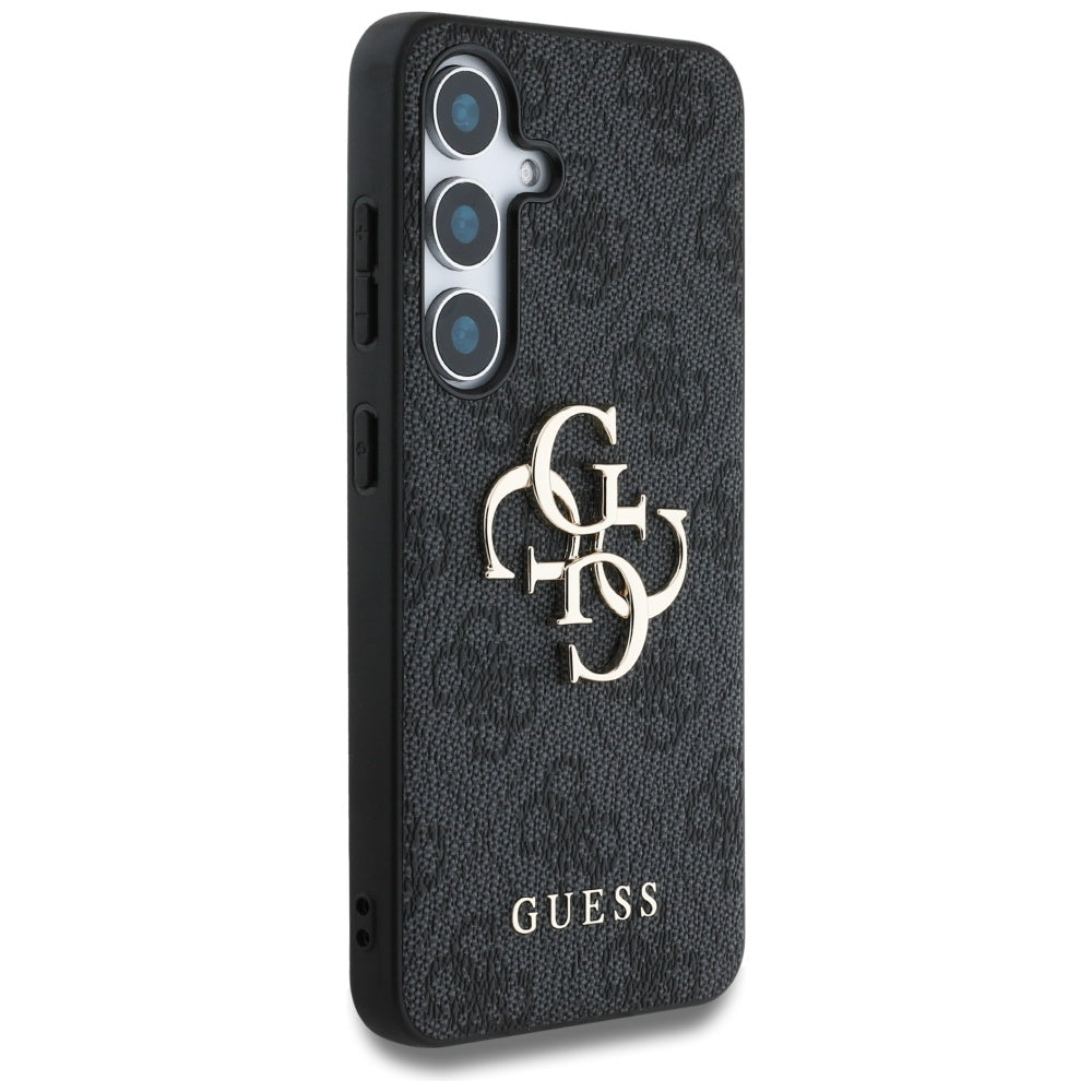 Étui pour Samsung Galaxy S25 S931, Guess, 4G Big Logo, Noir