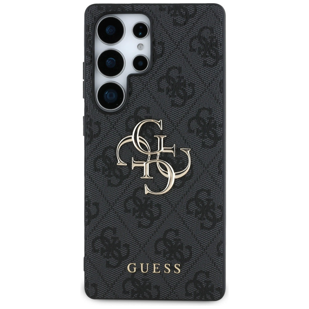 Étui pour Samsung Galaxy S25 Ultra S938, Guess, 4G Big Logo, Noir