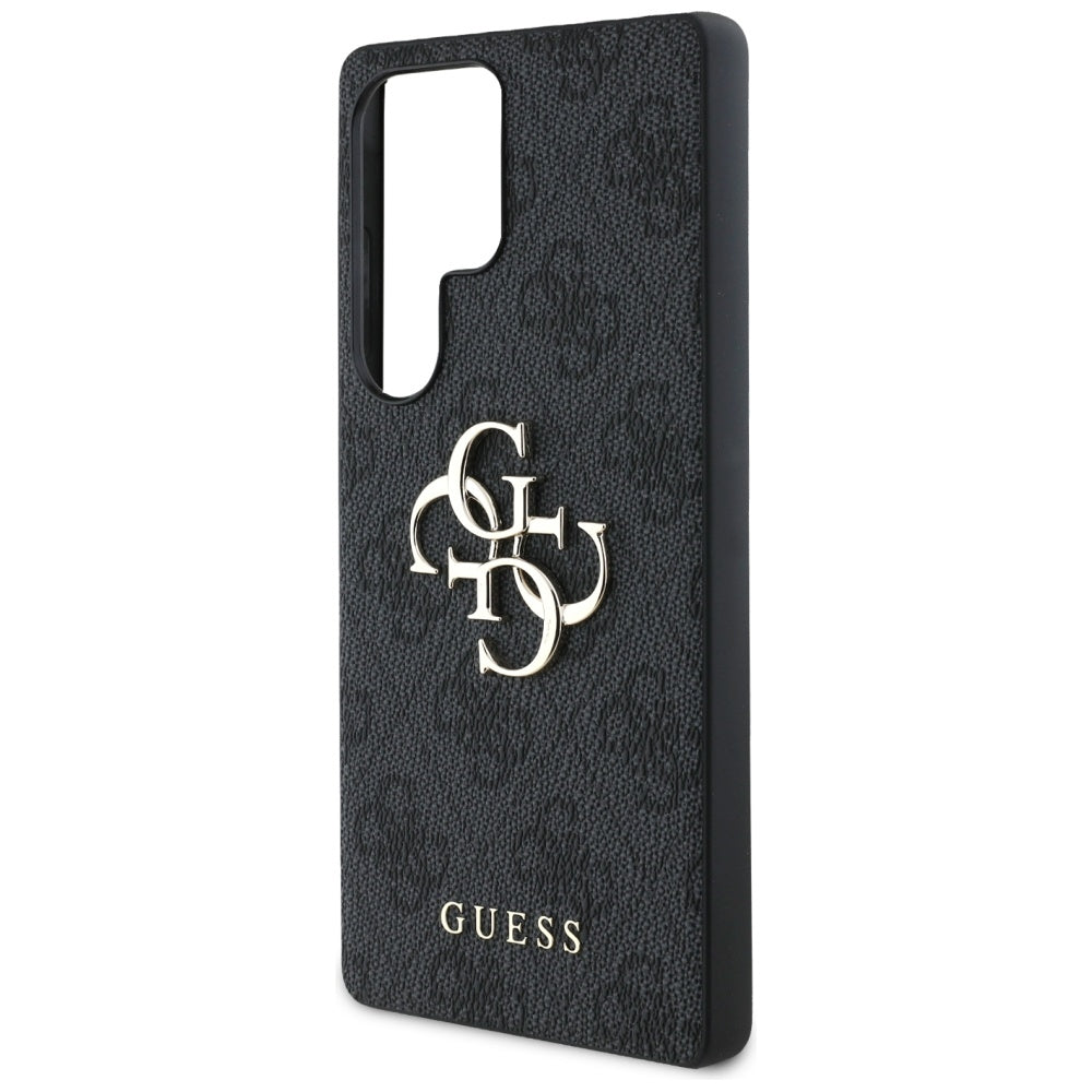 Étui pour Samsung Galaxy S25 Ultra S938, Guess, 4G Big Logo, Noir