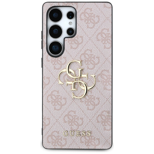 Étui pour Samsung Galaxy S25 Ultra S938, Guess, 4G Big Logo, Rose