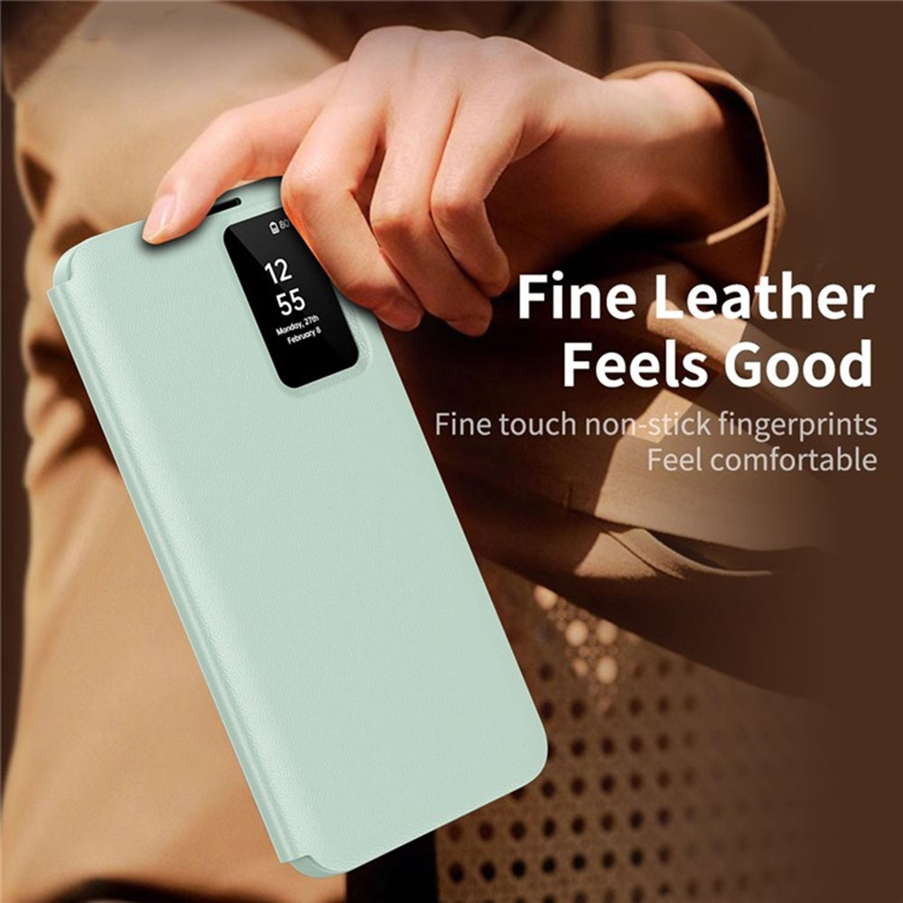 Coque pour Samsung Galaxy S25 Ultra S938, Techsuit, SmartView, Vert