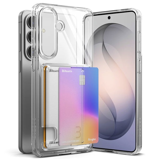 Étui pour Samsung Galaxy S26 Plus, Ringke, Fusion Card, Transparent