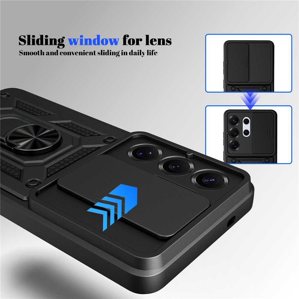 Hülle für Samsung Galaxy S26 Plus S947, Techsuit, CamShield, Grün