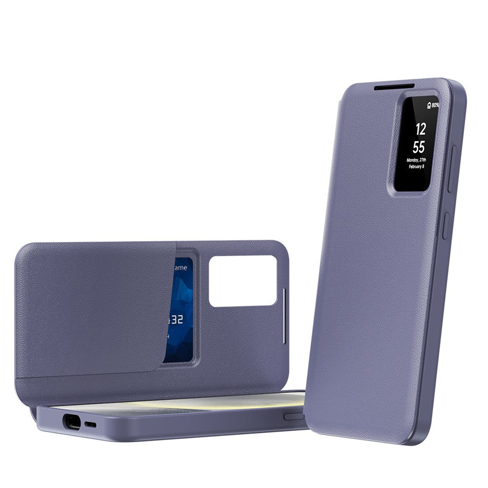 Étui pour Samsung Galaxy S26 Plus S947, Techsuit, SmartView, Violet