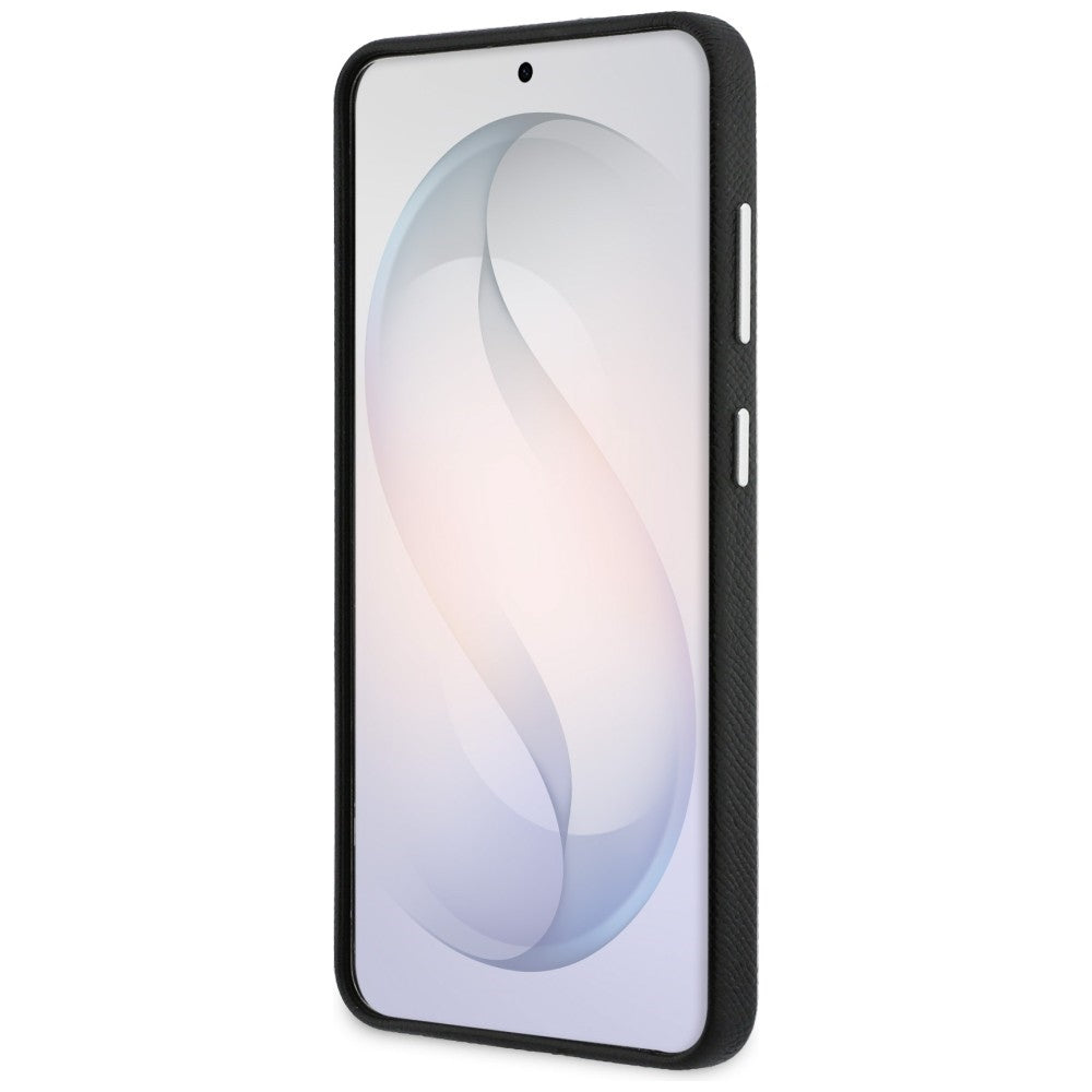 Étui pour Samsung Galaxy S26 S942, Karl Lagerfeld, Logo Signature en Résine, Noir