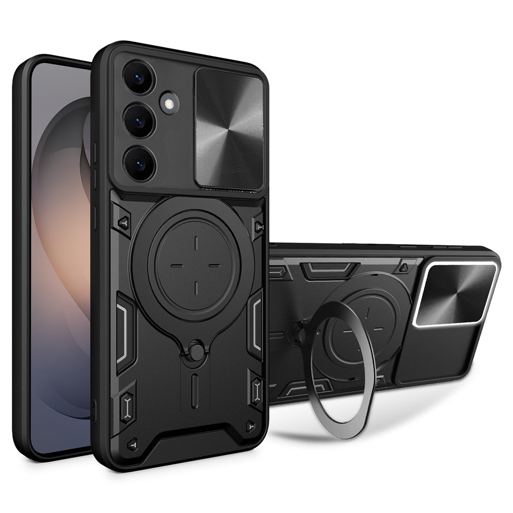 Hülle für Samsung Galaxy S26 S942, Techsuit, CamGuard Pro, Schwarz