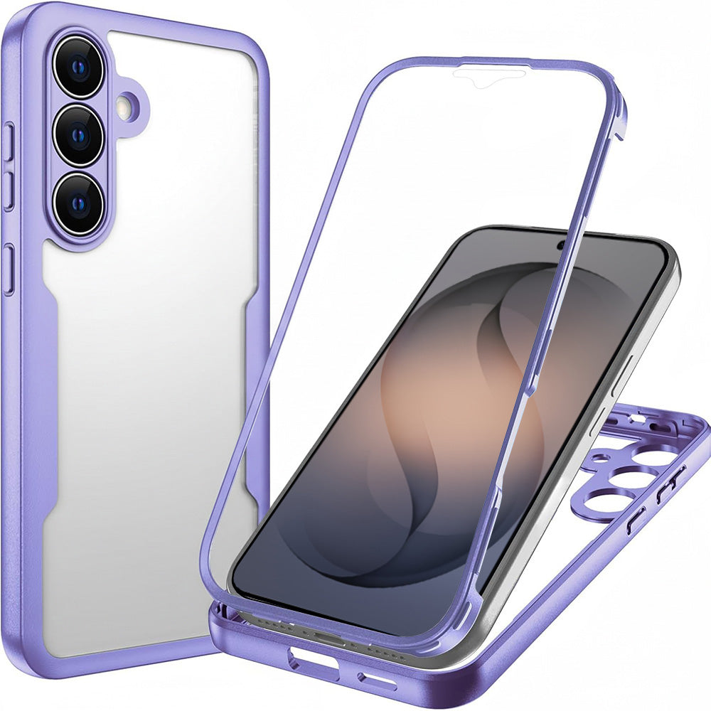 Hülle für Samsung Galaxy S26 S942, Techsuit, ColorVerse 360, Lila