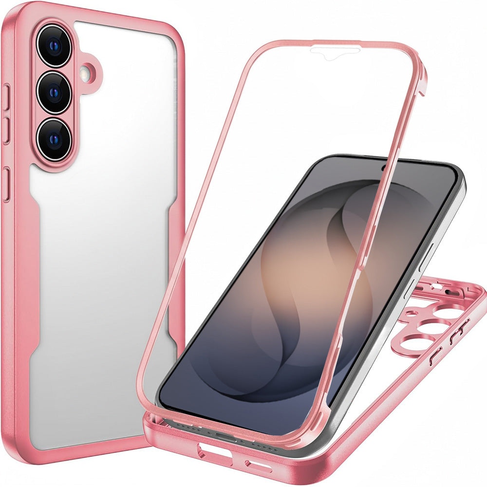 Hülle für Samsung Galaxy S26 S942, Techsuit, ColorVerse 360, Rosa