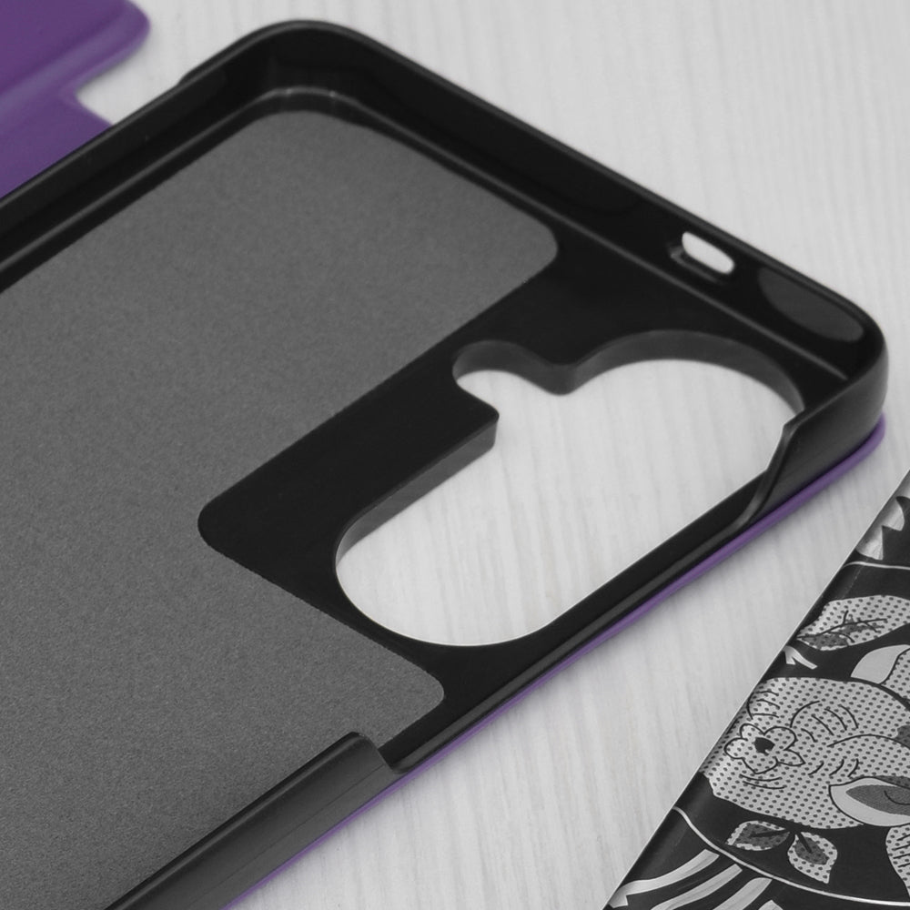 Étui pour Samsung Galaxy S26 S942, Techsuit, eFold, Violet