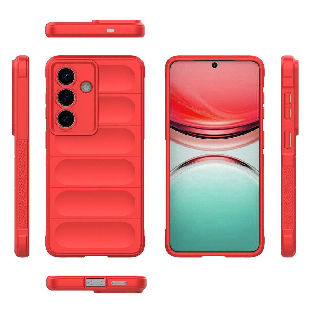 Hülle für Samsung Galaxy S26 S942, Techsuit, Magic Shield, Rot