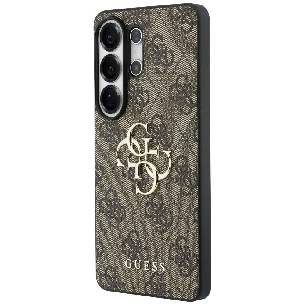 Étui pour Samsung Galaxy S26 Ultra S948, Guess, 4G Big Logo, Marron