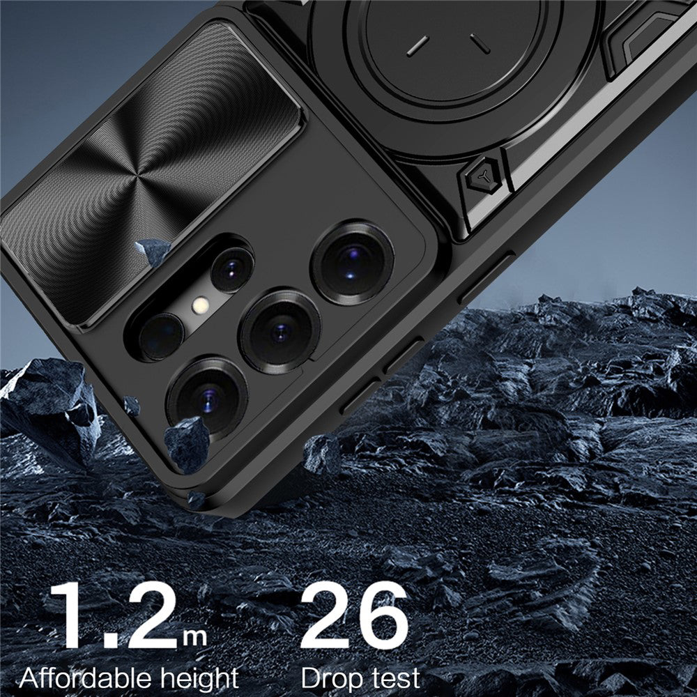 Coque pour Samsung Galaxy S26 Ultra S948, Techsuit, CamGuard Pro, Noire