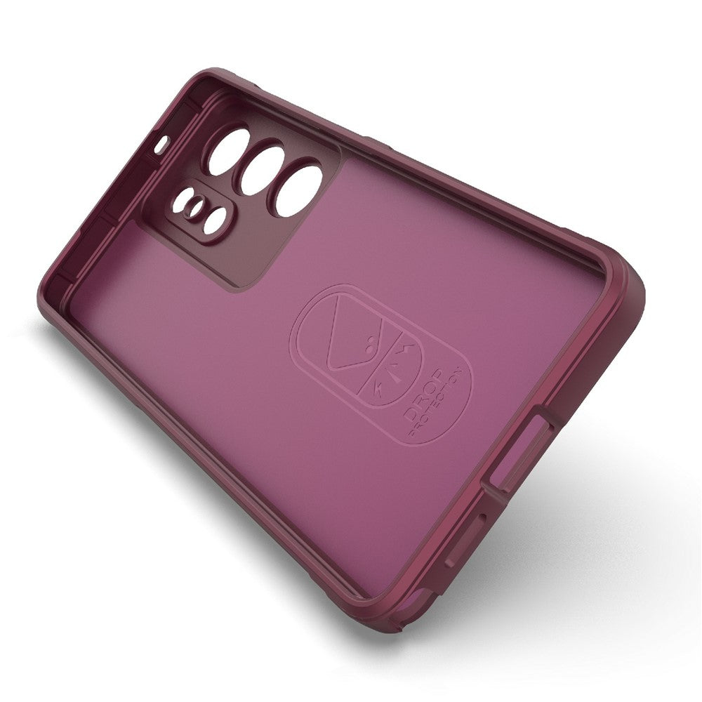 Coque pour Samsung Galaxy S26 Ultra S948, Techsuit, Magic Shield, Bordeaux