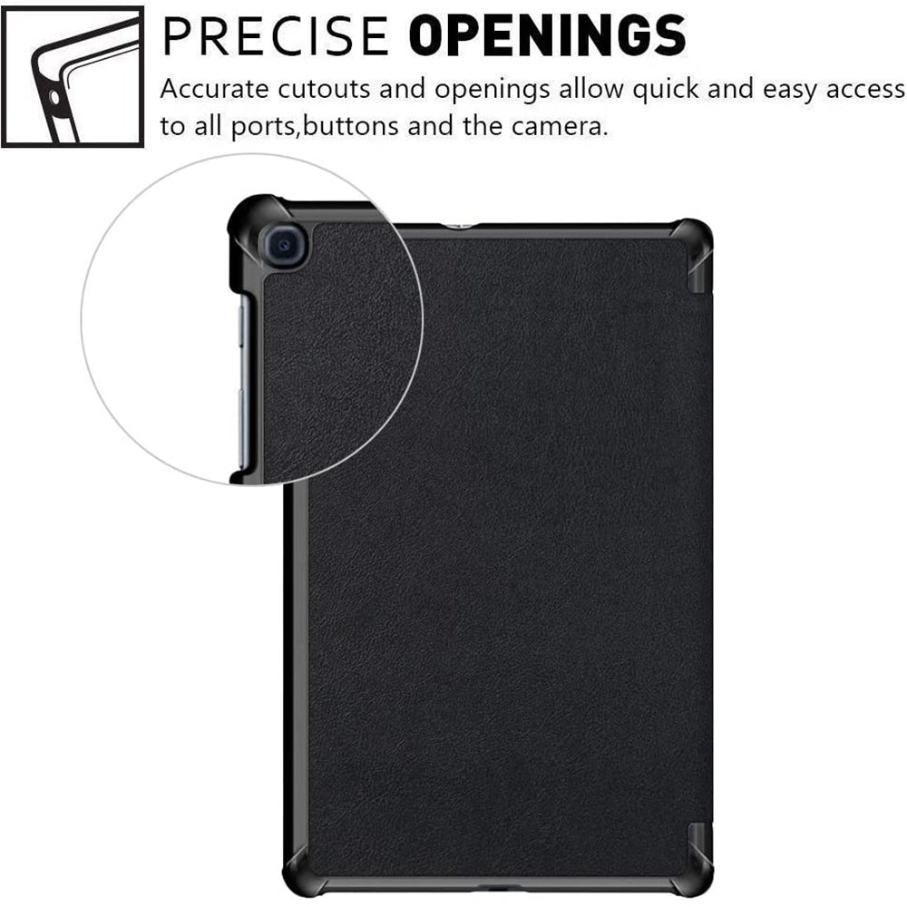 Housse pour Samsung Galaxy Tab A 10.1 (2019), Techsuit, FoldPro, Noire