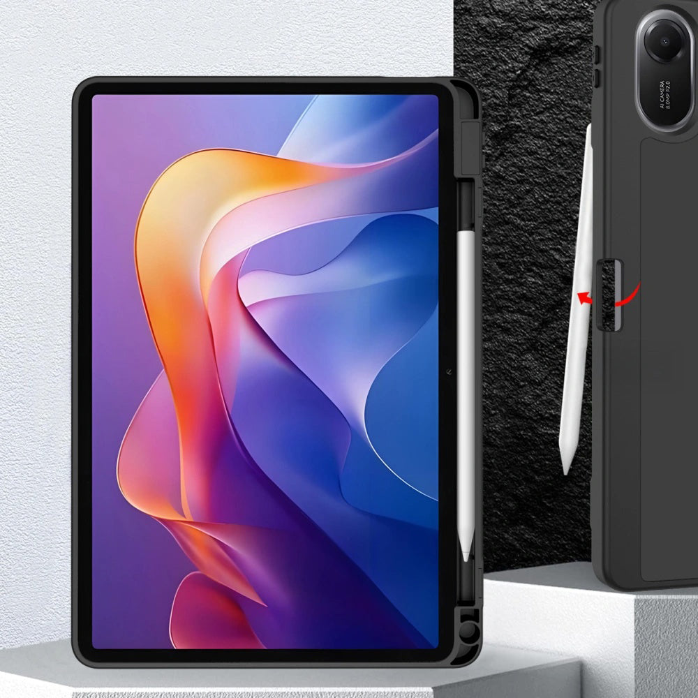 Étui pour Samsung Galaxy Tab A11 / Tab A9, Techsuit, Flex Trifold Nouveau Modèle, Bleu