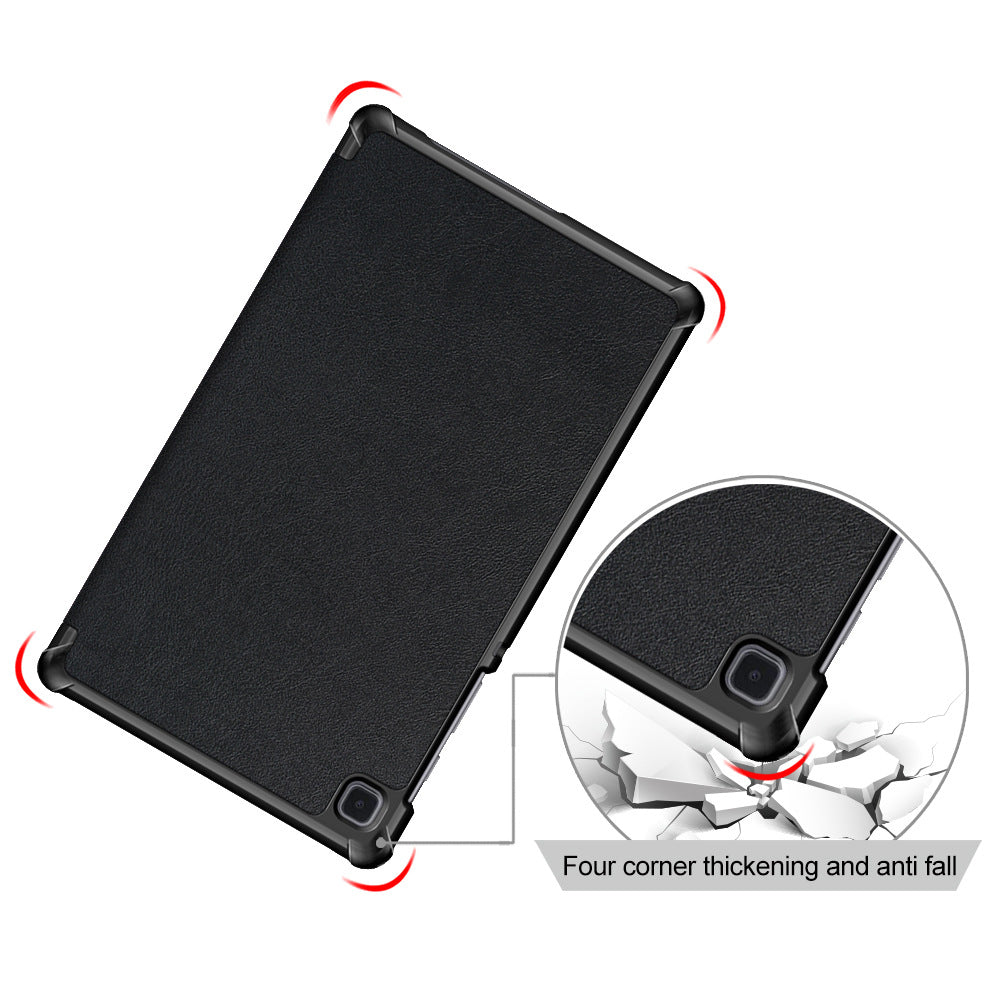 Coque pour Samsung Galaxy Tab S5e, Techsuit, FoldPro, Noire