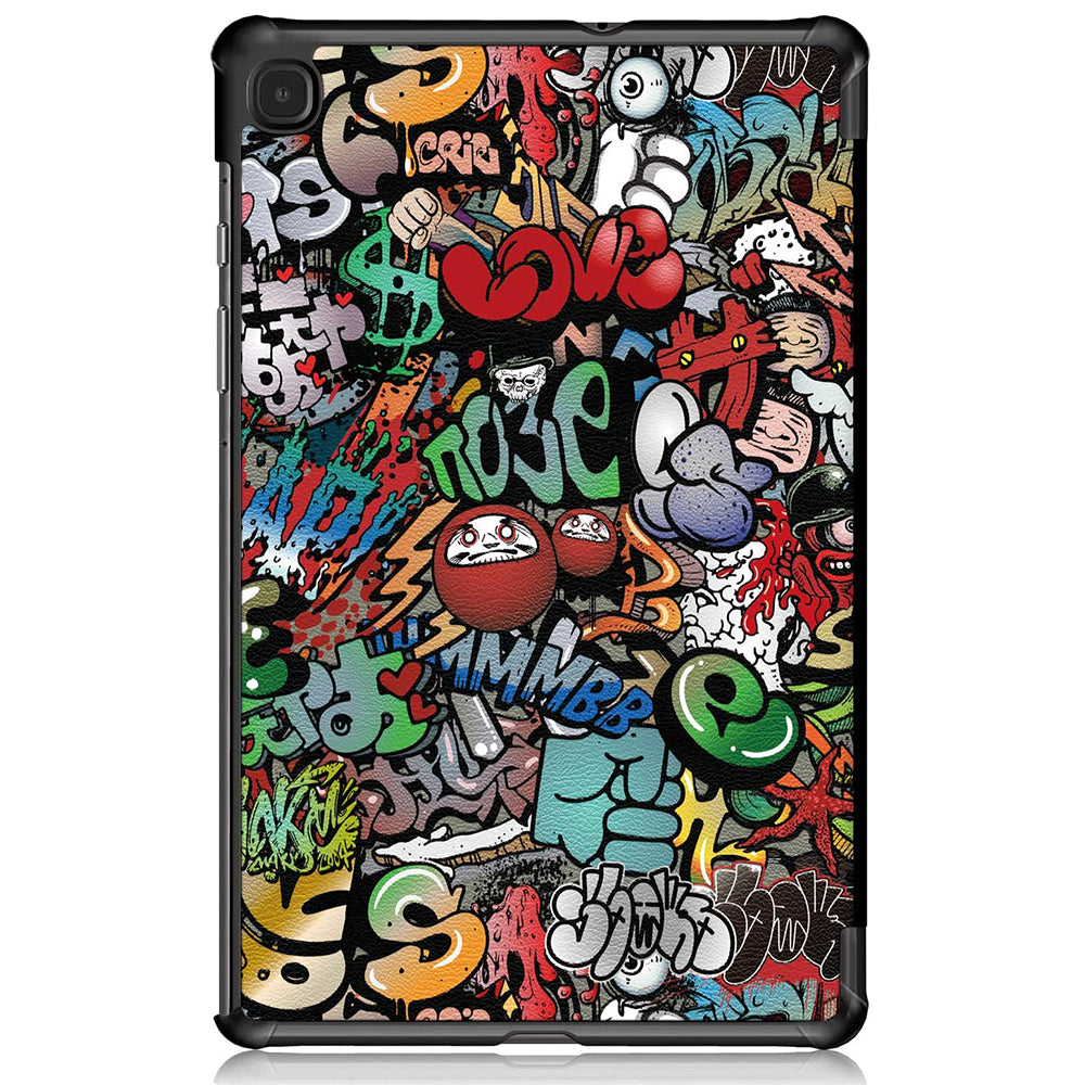 Coque pour Samsung Galaxy Tab S6 Lite (2024) / Tab S6 Lite (2022) / Tab S6 Lite (2020), Techsuit, FoldPro, Multicolore