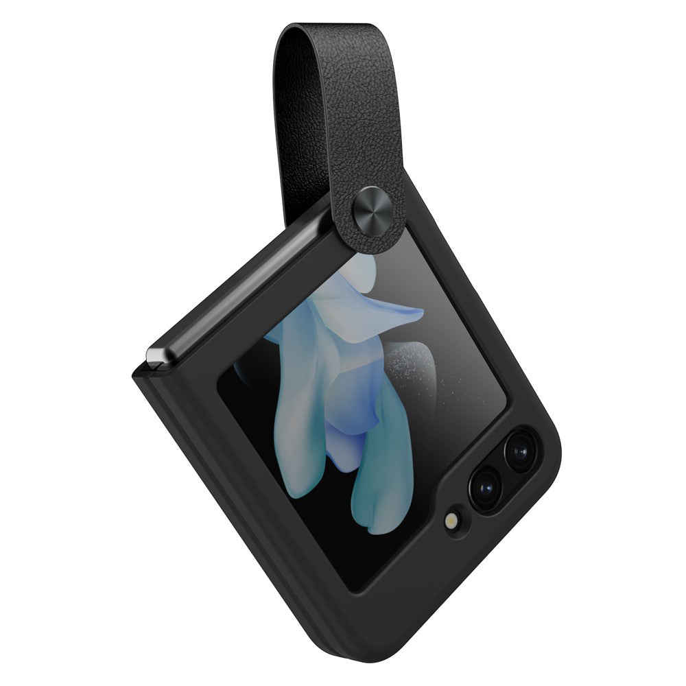 Coque pour Samsung Galaxy Z Flip5 F731, Nillkin, Flex, Noire