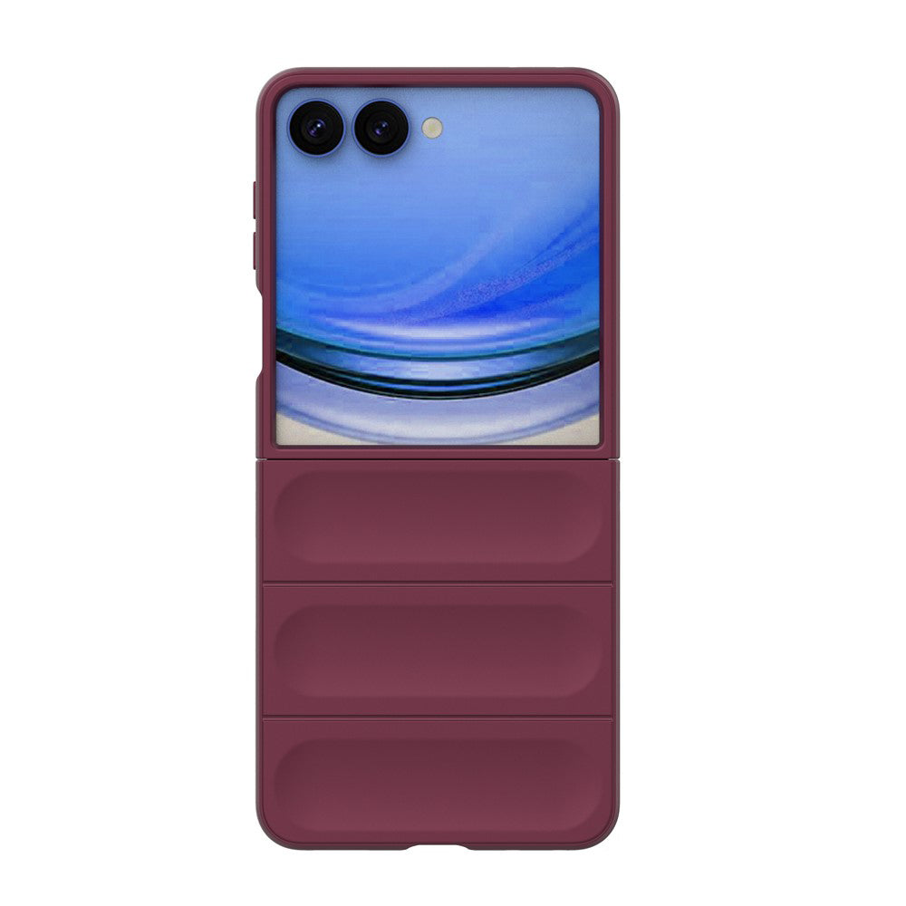 Coque pour Samsung Galaxy Z Flip8 F776, Techsuit, Magic Shield, Bordeaux