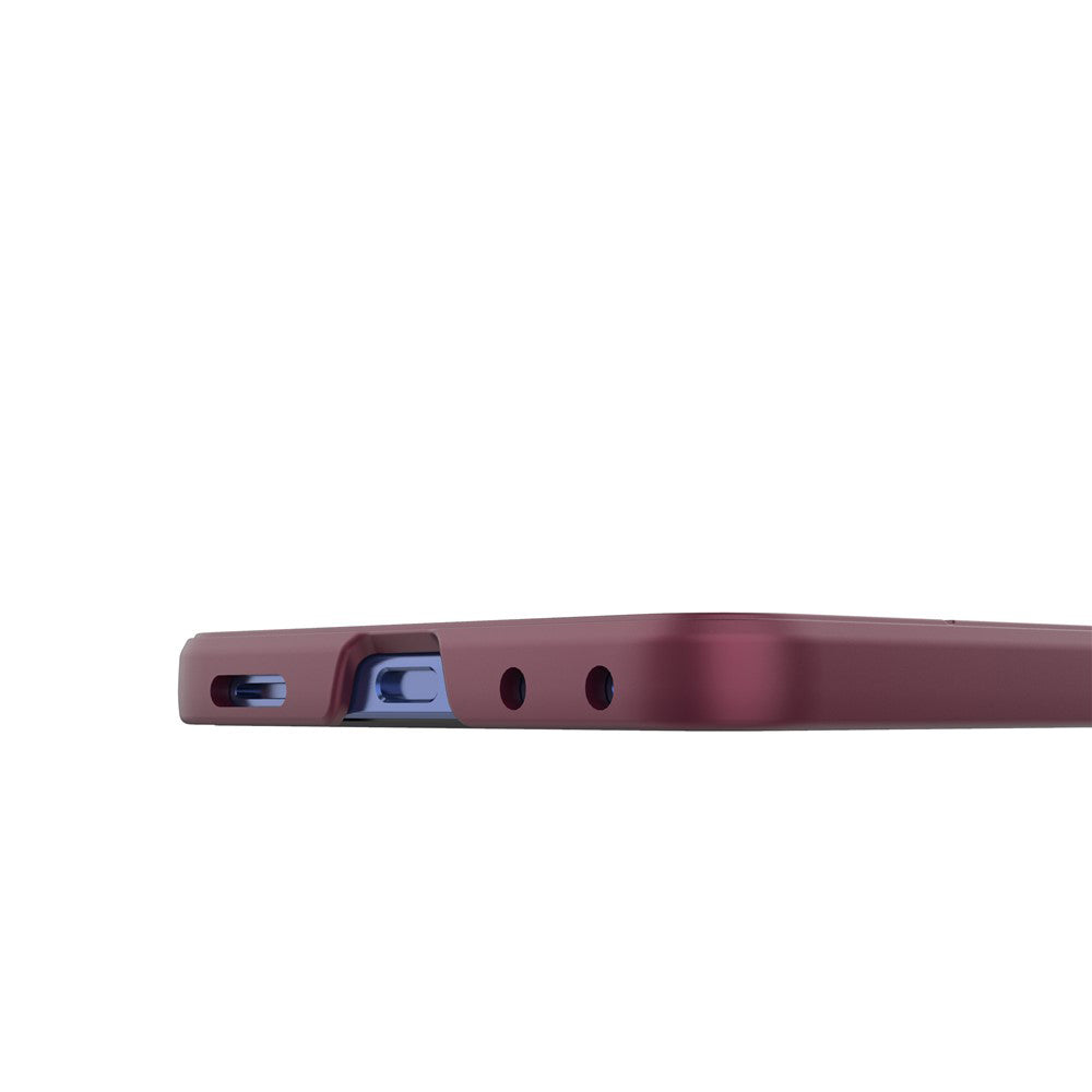 Coque pour Samsung Galaxy Z Flip8 F776, Techsuit, Magic Shield, Bordeaux