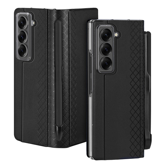 Coque pour Samsung Galaxy Z Fold Special, DUX DUCIS, Bril (avec porte-stylo), Noire