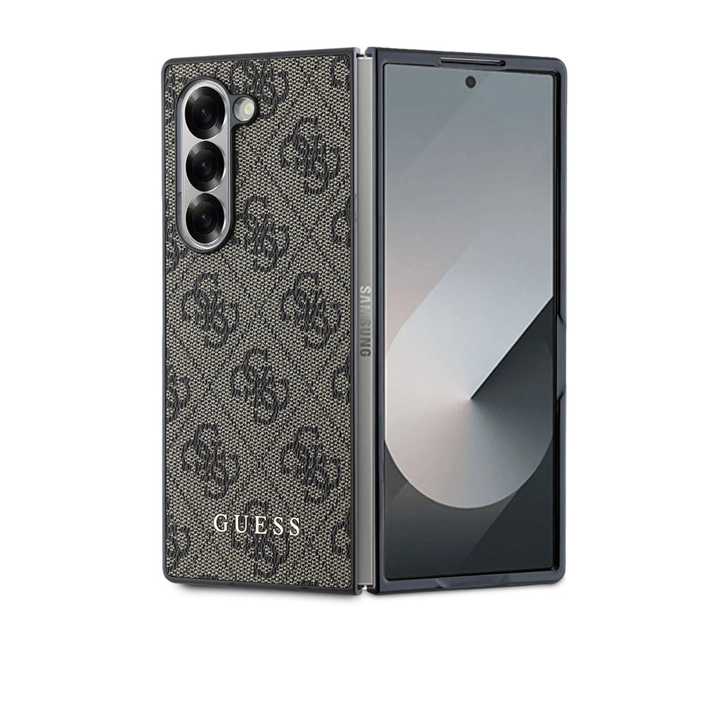 Hülle für Samsung Galaxy Z Fold6 F956, Guess, 4G, Braun