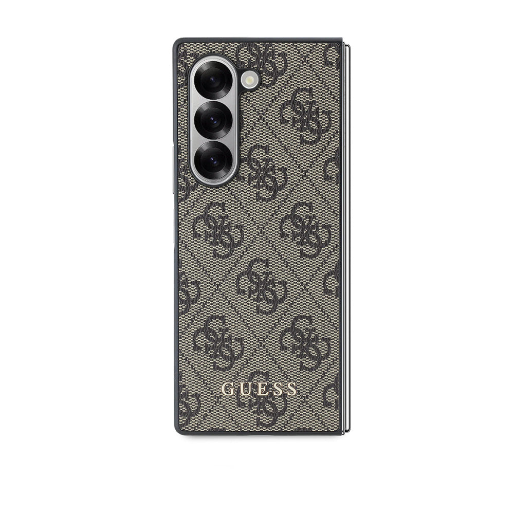 Hülle für Samsung Galaxy Z Fold6 F956, Guess, 4G, Braun