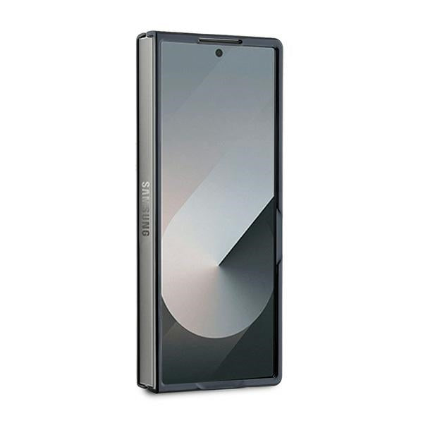Étui pour Samsung Galaxy Z Fold6 F956, Karl Lagerfeld, Saffiano Monogram Ikonik, Noir.