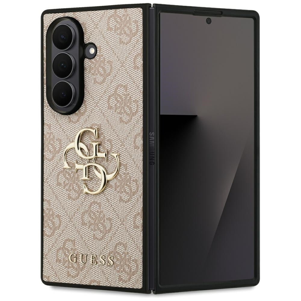 Étui pour Samsung Galaxy Z Fold7 F966, Guess, 4G Big Logo, Rose