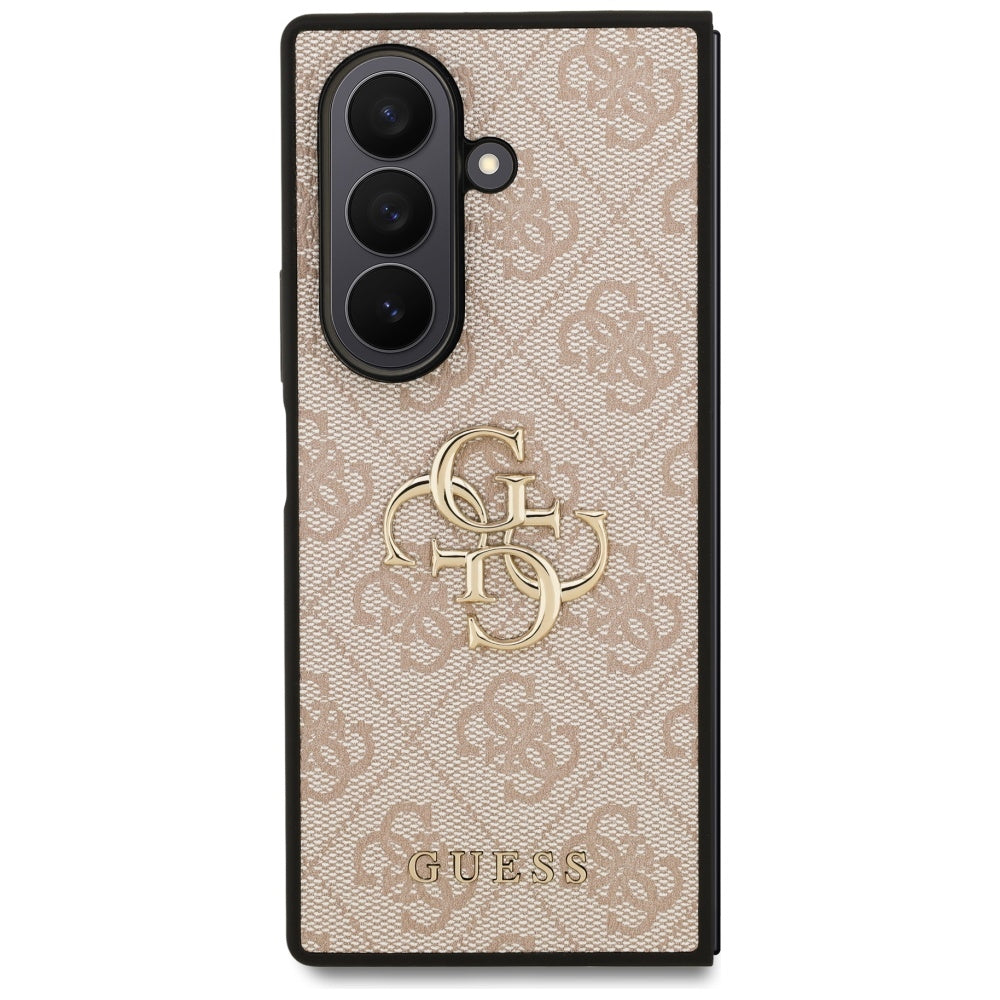 Étui pour Samsung Galaxy Z Fold7 F966, Guess, 4G Big Logo, Rose