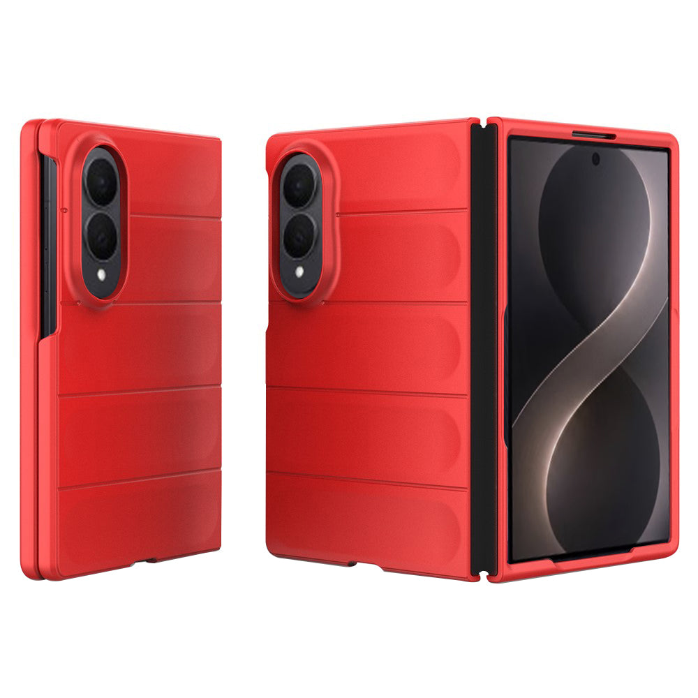 Hülle für Samsung Galaxy Z Fold8 F971, Techsuit, Magic Shield, Rot