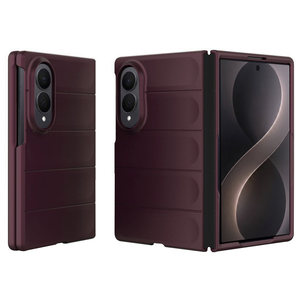 Coque pour Samsung Galaxy Z Fold8 F971, Techsuit, Magic Shield, Bordeaux