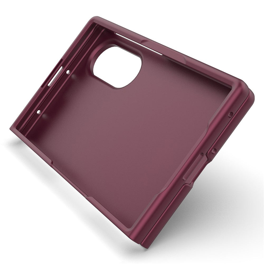 Coque pour Samsung Galaxy Z Fold8 F971, Techsuit, Magic Shield, Bordeaux